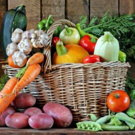 Panier de légumes « la sélection du moment »